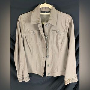 Simon Chang denim jacket (hand painted)
